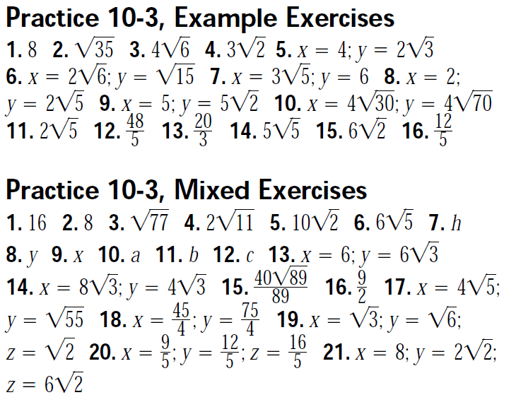 practice 10- 8 geometric probability answer key